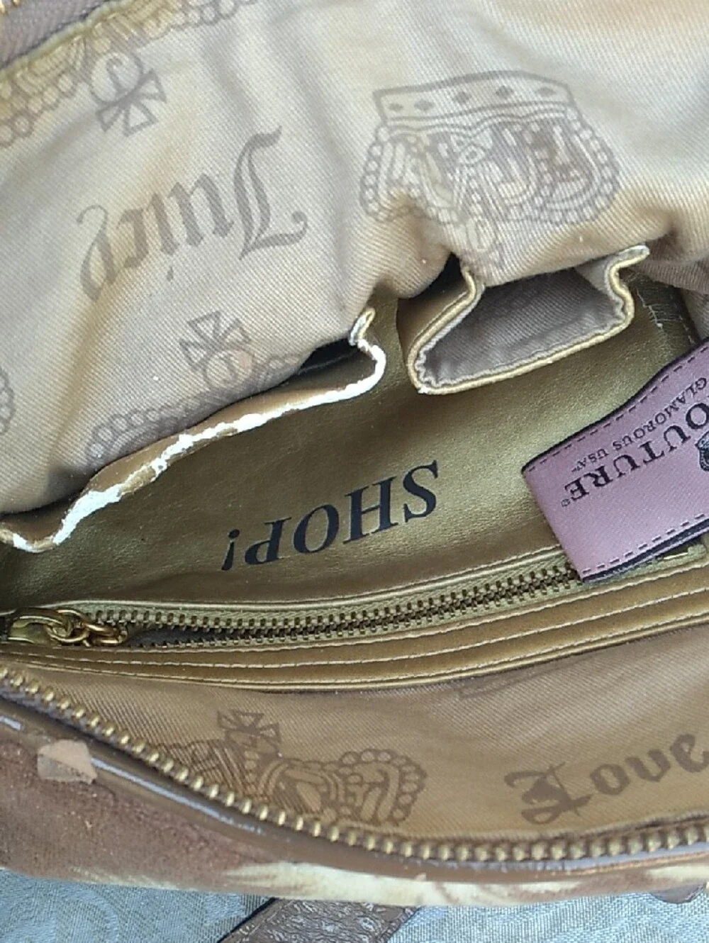Vintage Juicy Couture Satchel Bag